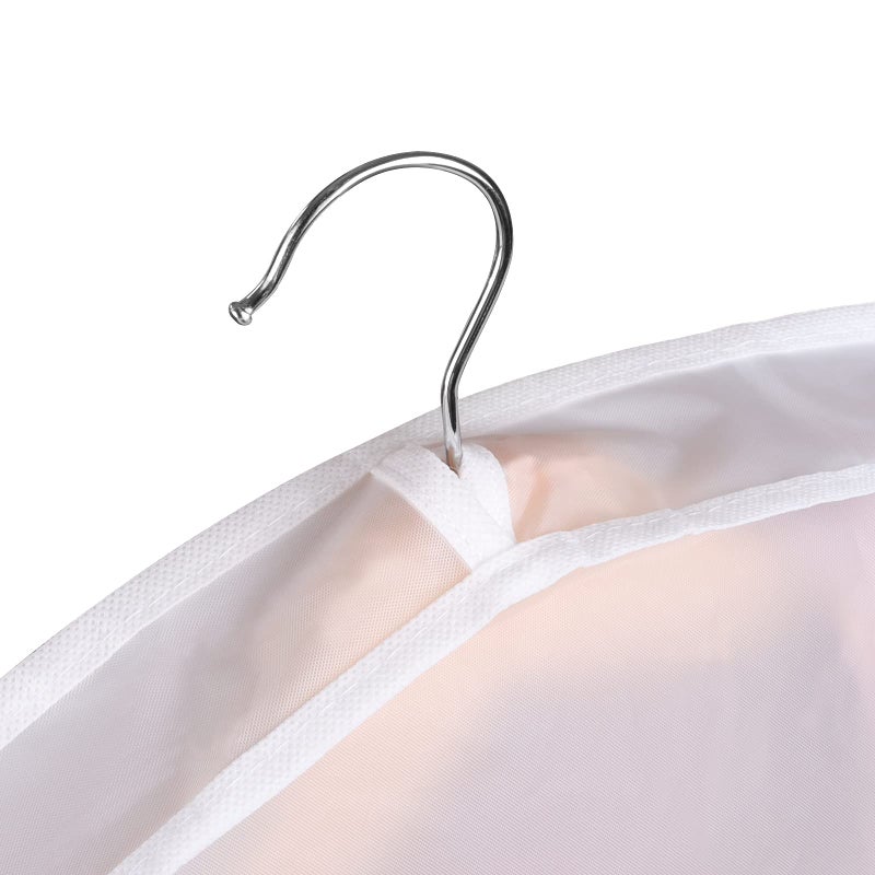 KEEGH Extra Wide Garment Shoulder Covers Bag (Set of 12) Breathable Hanging Closet Suit Organizer Keep Clothes Shoulder Clean, 2" Gusset Hold More Coats, Jackets, Dress - Image 4